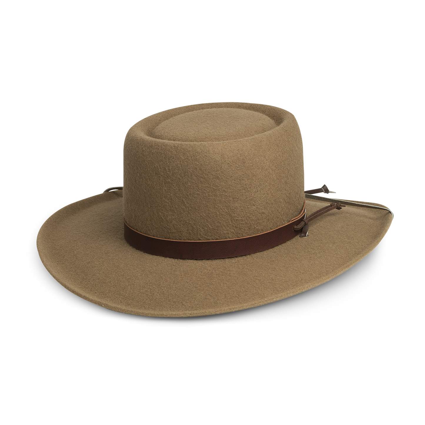 CALIPSO MT TABACO TOQUILLA PIEL PATITAS CON BARBIQUEJO